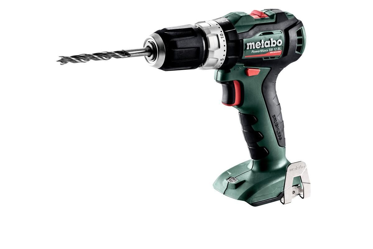 Акумуляторний ударний дриль Metabo PowerMaxx SB 12 BL Картонна коробка (601077890)