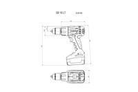 Акумуляторний ударний дриль Metabo SB 18 LT Compact metaBOX 145 (602103950)