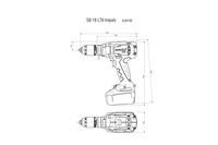 Акумуляторний ударний дриль Metabo SB 18 LTX Impuls metaBOX 145 L (602192500)
