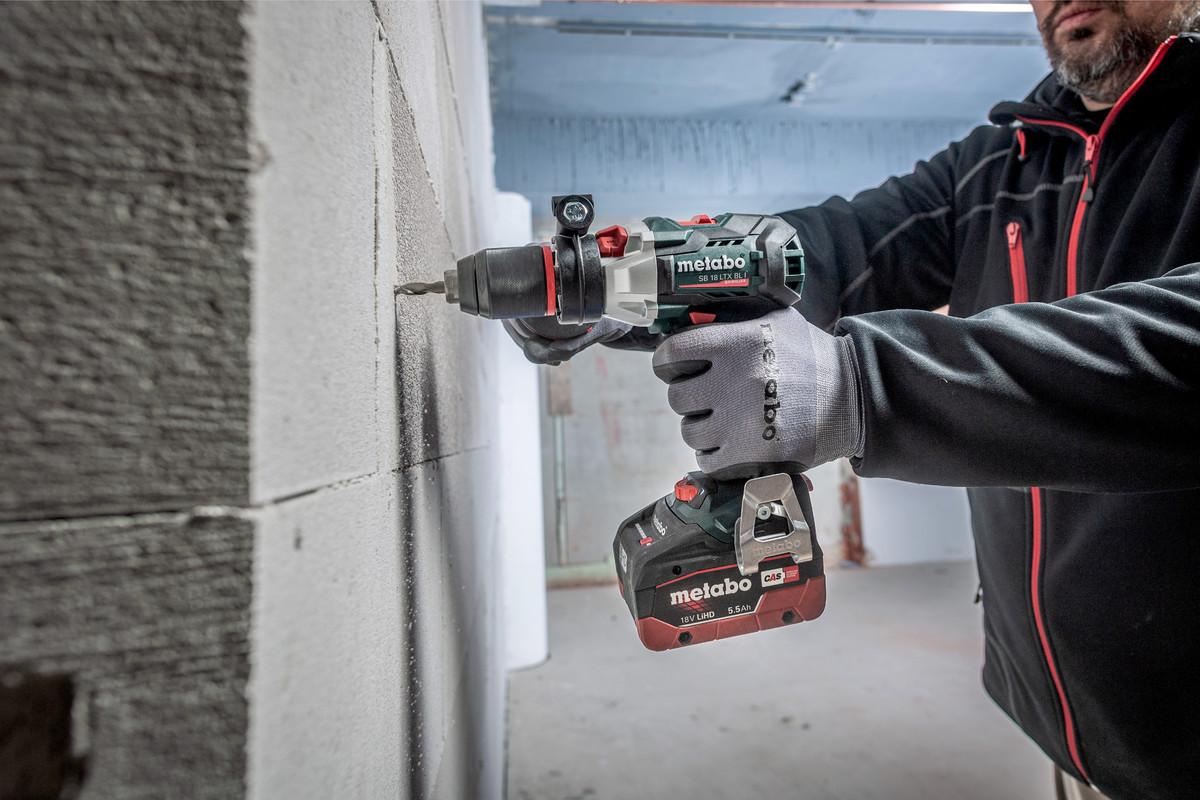 Акумуляторний ударний дриль Metabo SB 18 LTX BL I Картонна коробка (602360850)