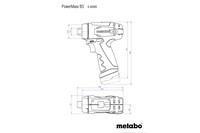 Акумуляторний дриль-шуруповерт Metabo PowerMaxx BS Basic Картонна коробка (600984000)