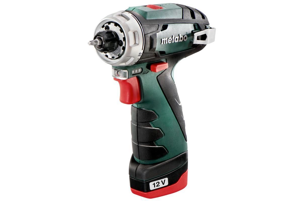 Акумуляторний дриль-шуруповерт Metabo PowerMaxx BS Basic Пластиковий кофр (600984500)