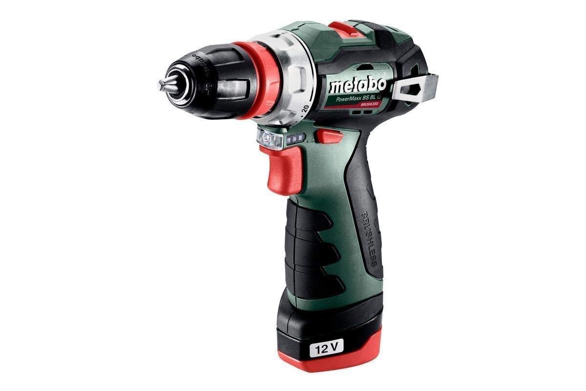 Акумуляторний дриль-шуруповерт Metabo PowerMaxx BS BL Q Пластиковий кофр (601749500)