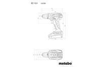 Акумуляторний дриль-шуруповерт Metabo BS 14.4 Пластиковий кофр (602206510)