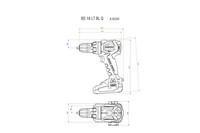 Акумуляторний дриль-шуруповерт Metabo BS 18 LT BL Q Bund metaBOX 145 (602334770)