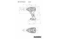 Акумуляторний дриль-шуруповерт Metabo BS 18 LTX BL Q I metaBOX 145 L (602359660)