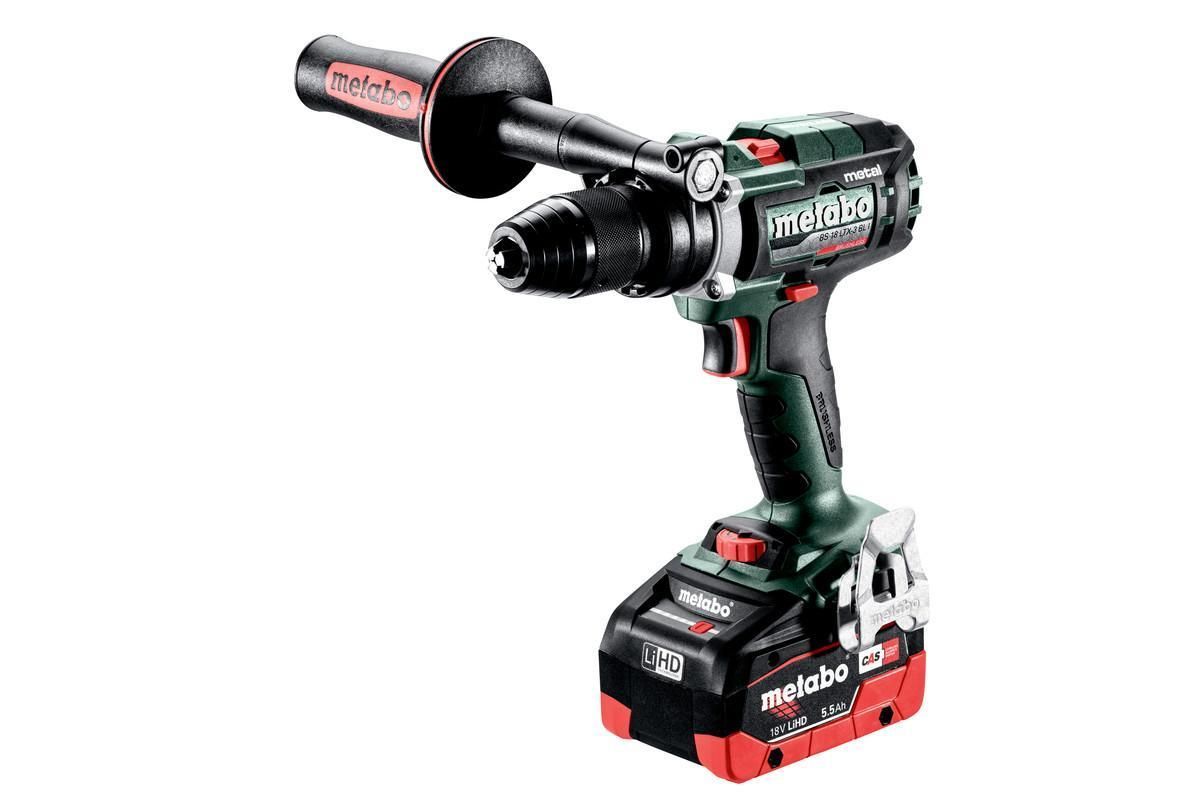Акумуляторний дриль-шуруповерт Metabo BS 18 LTX-3 BL I Metal metaBOX 145 L (603181660)