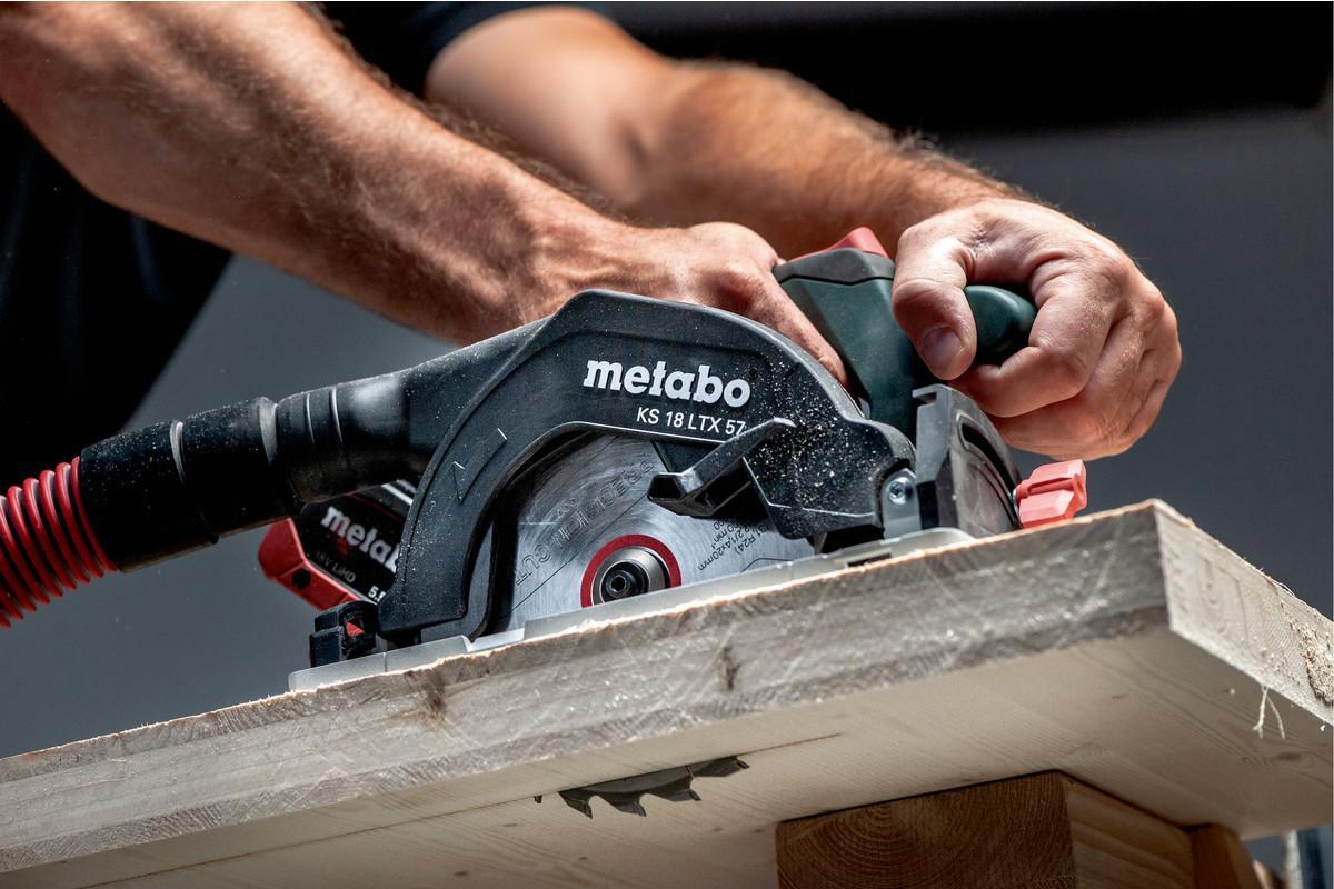 Акумуляторна ручна дискова пила Metabo KS 18 LTX 57 metaBOX 340 (601857840)