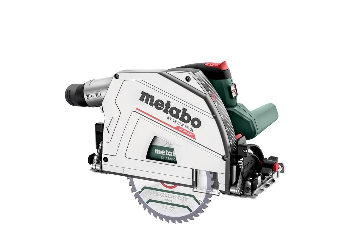 Акумуляторна ручна дискова пила Metabo KT 18 LTX 66 BL metaBOX 340 (601866810)