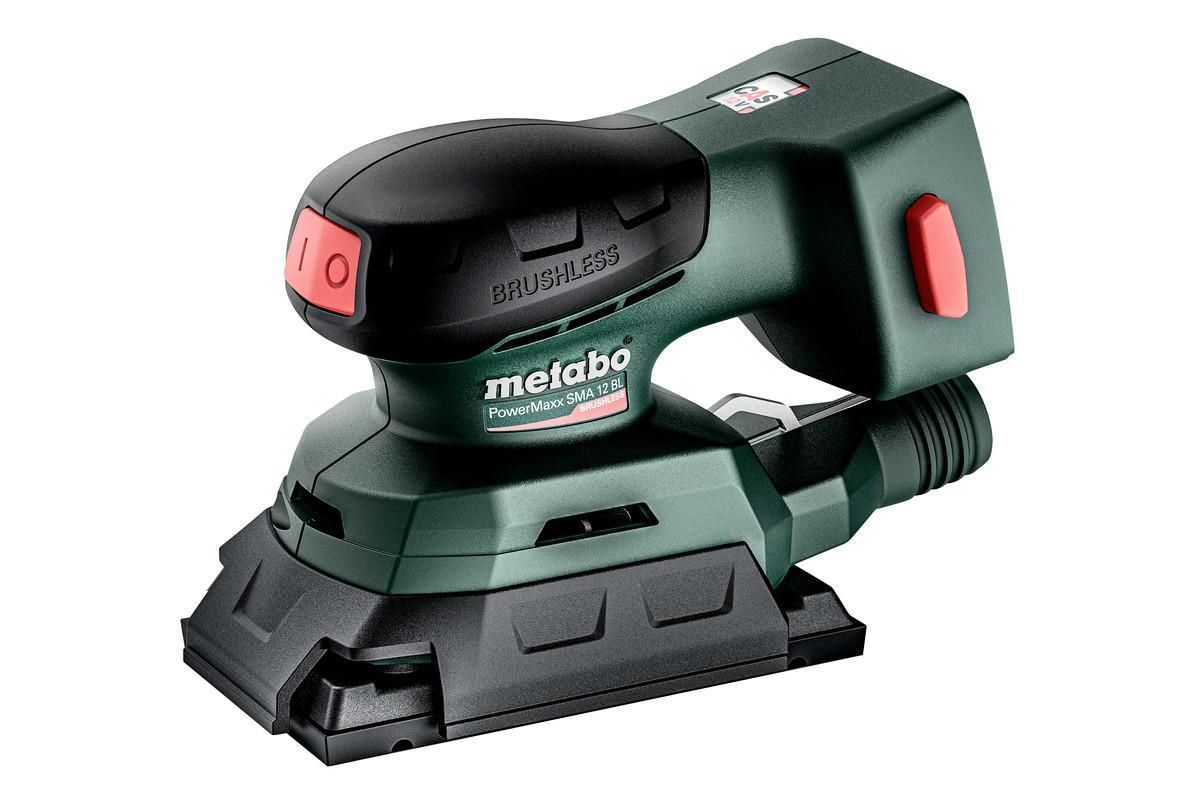 Акумуляторна вібраційна шліфувальна машина Metabo PowerMaxx SRA 12 BL Set metaBOX 215 (602036920)