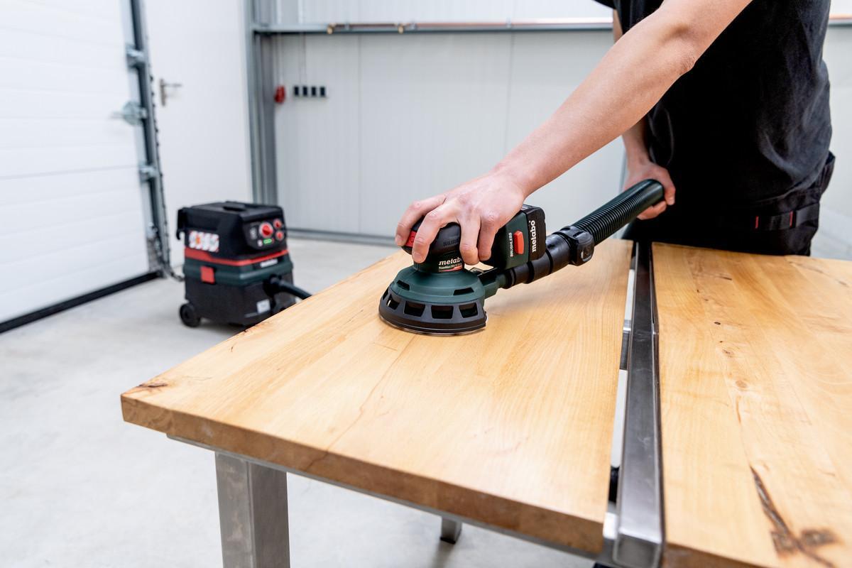 Акумуляторна ексцентрикова шліфувальна машина Metabo PowerMaxx SXA 12-125 BL metaBOX 215 (602035840)