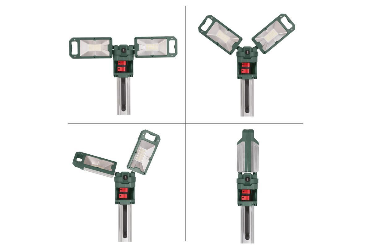 Акумуляторний ліхтар Metabo BSA 18 LED 5000 DUO-S Картонна коробка (601507850)