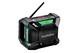 Акумуляторний радіоприймач для будівельного майданчика Metabo R 12-18 DAB+ BT Картонна коробка (600778850)