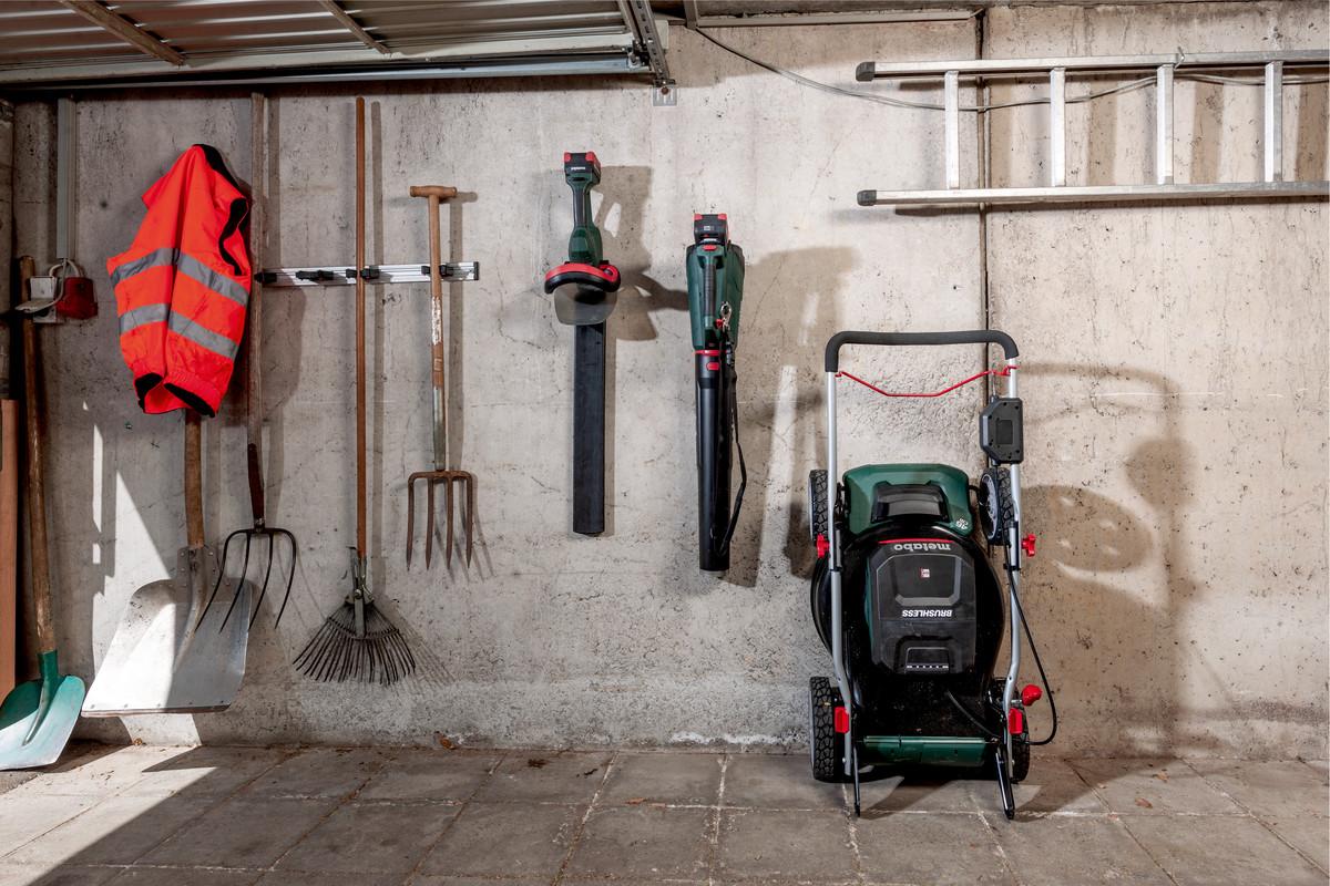 Акумуляторна газонокосарка Metabo RM 36-18 LTX BL 46 Картонна коробка (601606650)