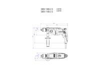 Ударний дриль Metabo SBEV 1100-2 S metaBOX 145 L (600784500)