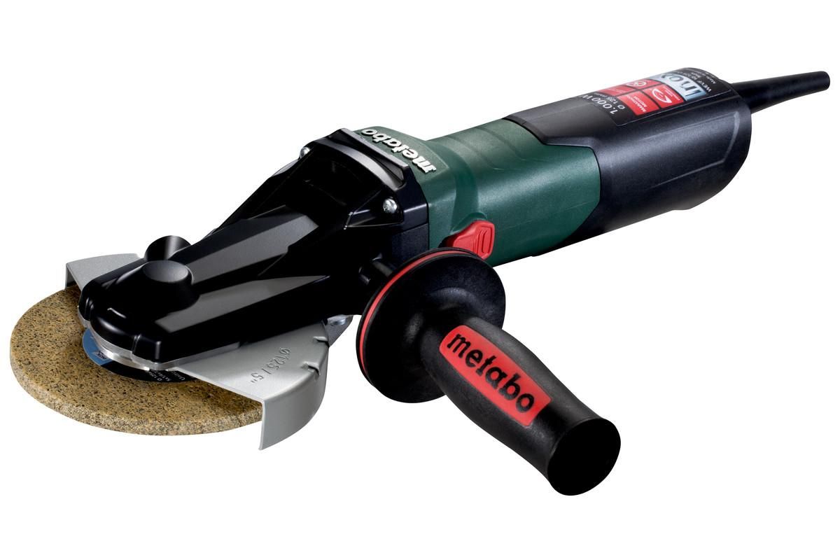 Кутова шліфувальна машина з плоским корпусом редуктора Metabo WEVF 10-125 Quick Inox Картонна коробка (613080000)