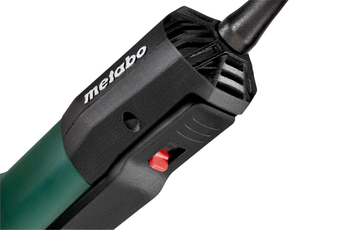 Кутова шліфувальна машина з плоским корпусом редуктора Metabo WEPF 9-125 Quick Картонна коробка (613069000)