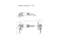 Болгарка Metabo WEPBA 19-180 Quick RT Картонна коробка (601099000)