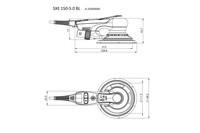 Ексцентрикова шліфувальна машина Metabo SXE 150-5.0 BL metaBOX 145 (615050700)