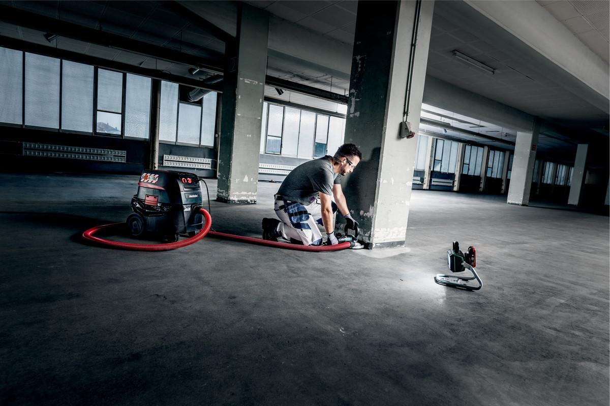 Шліфувальна машина для ремонтних робіт Metabo RSEV 19-125 RT Пластиковий кофр (603825700)