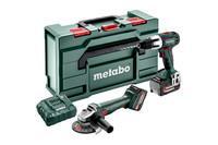 Акумуляторний інструмент в комплекті Metabo Combo Set 2.4.2 18 V metaBOX 165 L (685207510)