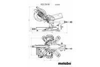 Торцювальна пила Metabo KGS 254 M Картонна коробка (602540000)
