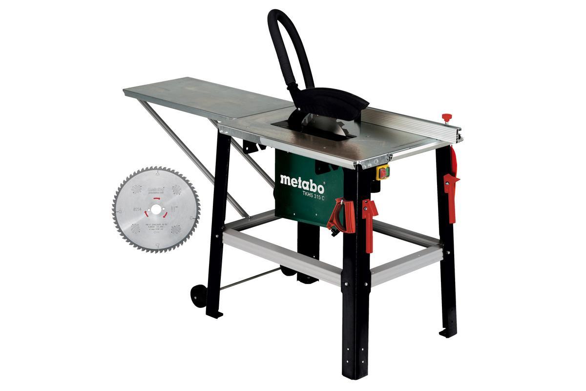 Настільна дискова пила Metabo TKHS 315 C - 2,8 DNB Set Картонна коробка (0193152040)