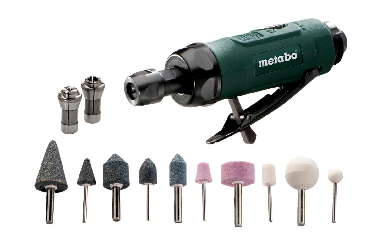 Пневматична прямошліфувальна машина Metabo DG 25 Set Пластиковий кофр (604116500)
