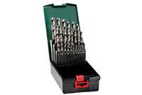Набір свердел по металу Metabo HSS-G, 25 предметів (627098000)