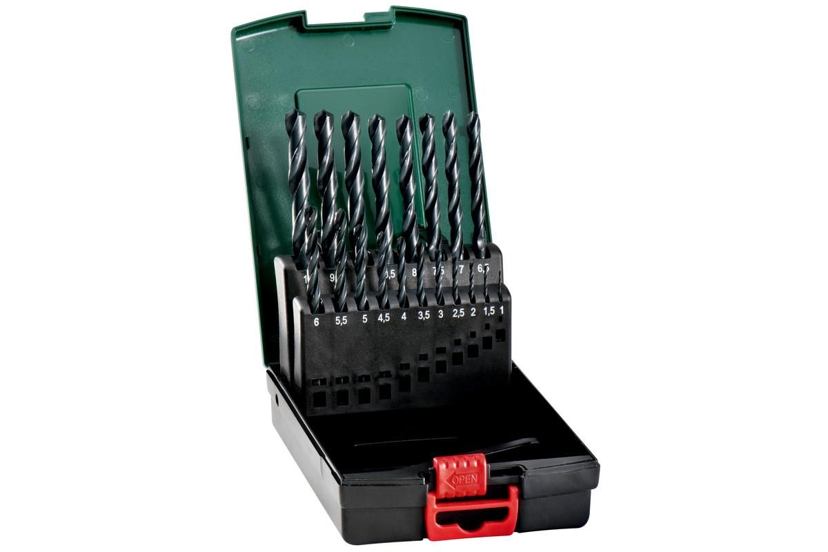 Набір свердел по металу Metabo HSS-R, SP, 19 предметів (627666000)