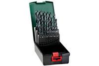 Набір свердел по металу Metabo HSS-R, SP, 25 предметів (627667000)
