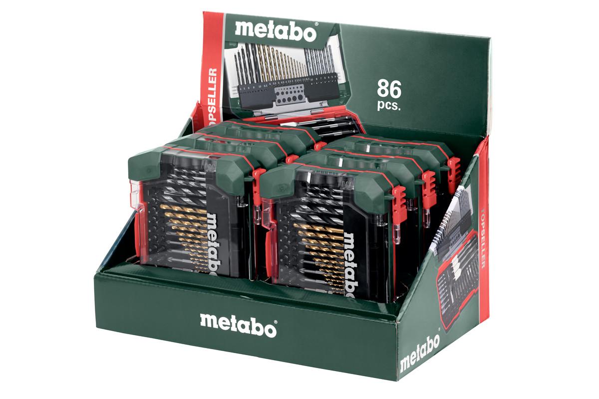 Набір приладдя Metabo, 86 предметів (626708000)