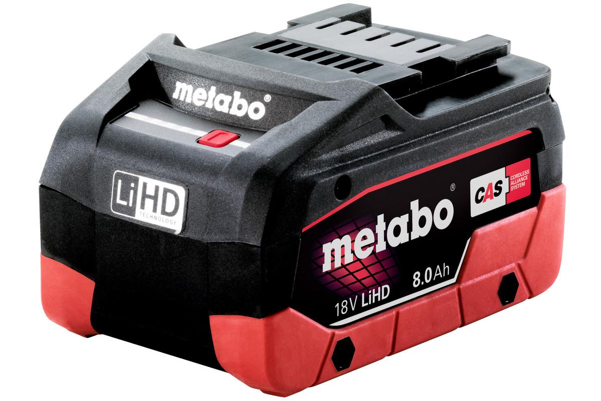 Акумуляторна батарея Metabo LiHD 18 В / 8.0 А·год (625369000)
