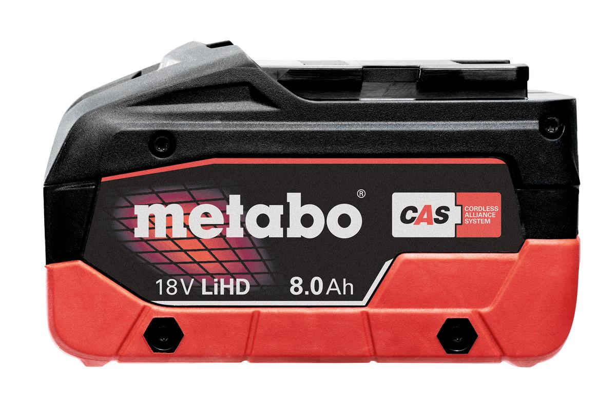Акумуляторна батарея Metabo LiHD 18 В / 8.0 А·год (625369000)