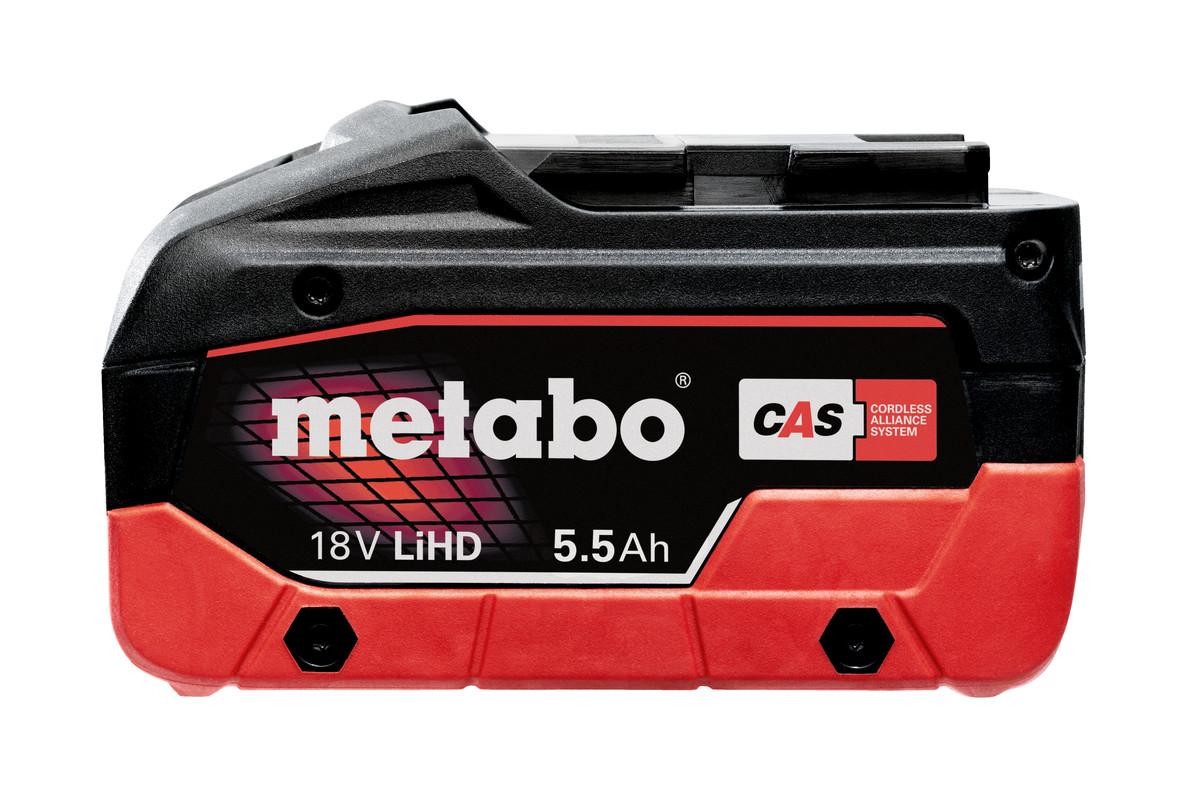 Акумуляторна батарея Metabo LiHD 18 В / 5,5 А·год (625368000)