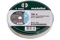 Набір відрізних дисків Metabo SP Inox TF 41, 115x1,0, 10 шт (616358000)