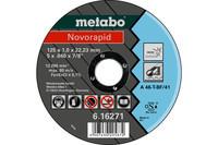 Відрізний диск Metabo Novorapid Inox A 46-T, 125 x 1,0 (616271000)
