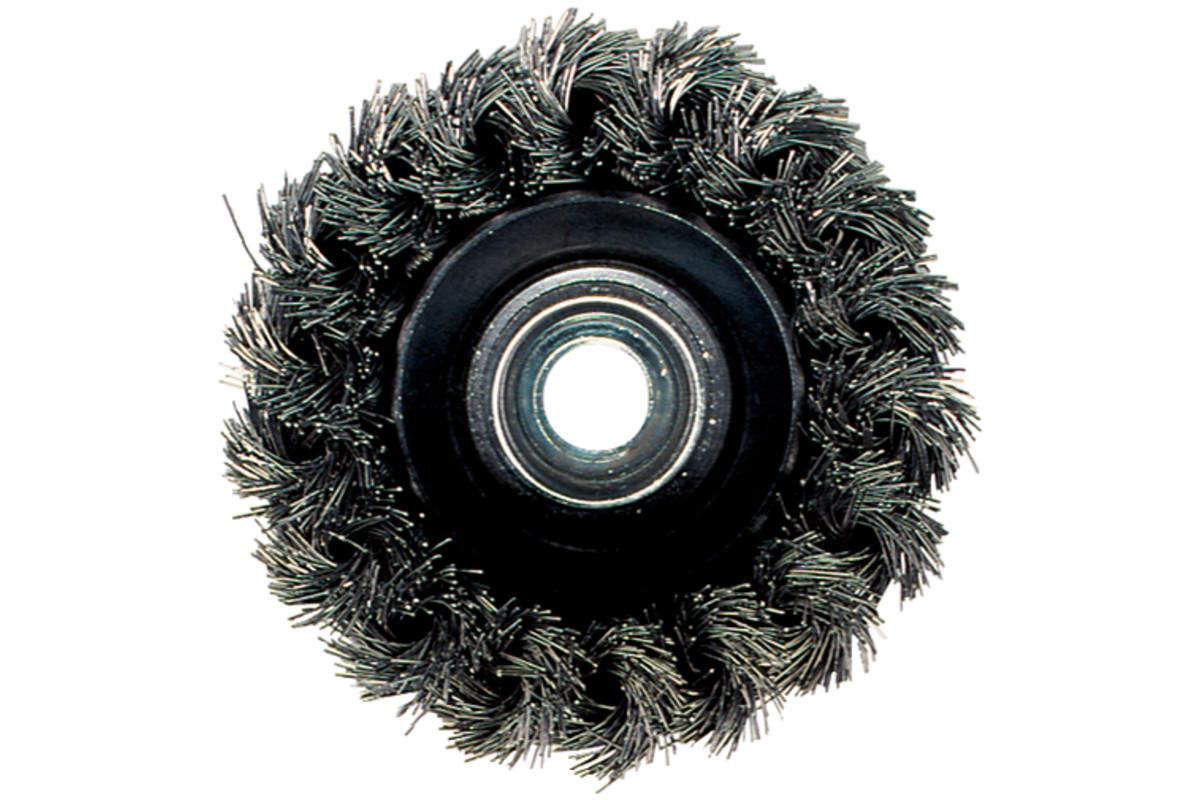 Чашкова щітка Metabo 65x0,35 мм / M 14, сталь, плетена (623796000)