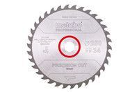 Пильний диск Metabo Precision cut Wood Professional, 250x30, Z34 WZ 15° (628045000)