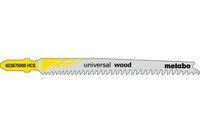 Лобзикове полотно Metabo Universal Wood T 234 X, 5 шт (623675000)