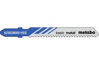 Лобзикове полотно Metabo Basic Metal T 118 B, 25 шт (623618000)