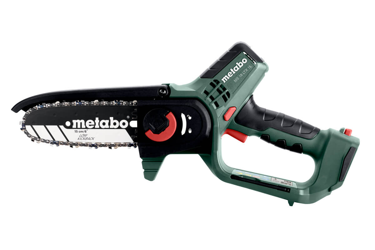 Акумуляторна ланцюгова пила Metabo MS 18 LTX 15 Картонна коробка (600856850)