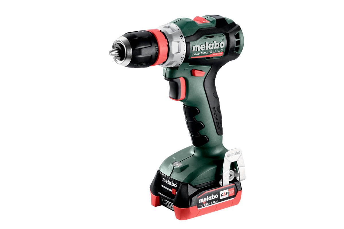 Акумуляторний дриль-шуруповерт Metabo PowerMaxx BS 12 BL Q metaBOX 118 (601045800)