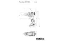 Акумуляторний дриль-шуруповерт Metabo PowerMaxx BS 12 BL Q Картонна коробка (601045850)