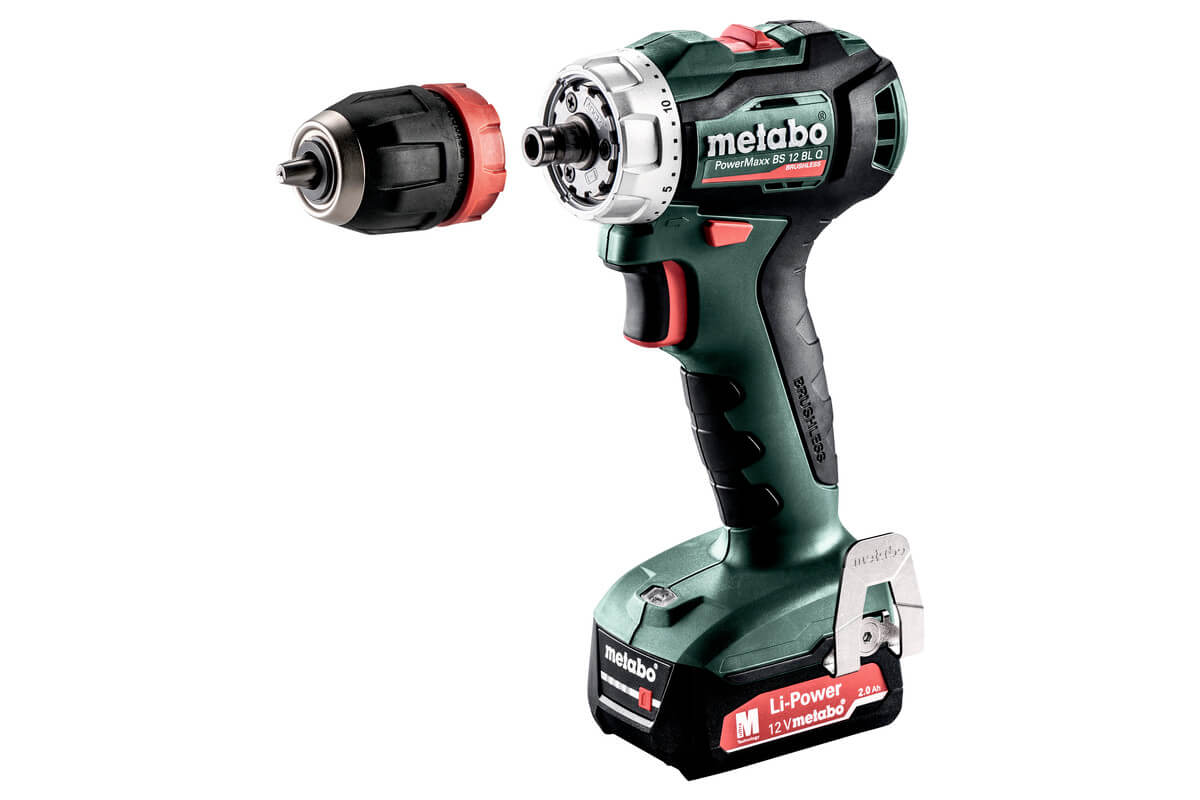 Акумуляторний дриль-шуруповерт Metabo PowerMaxx BS 12 BL Q Pro metaBOX 118 (601045920)