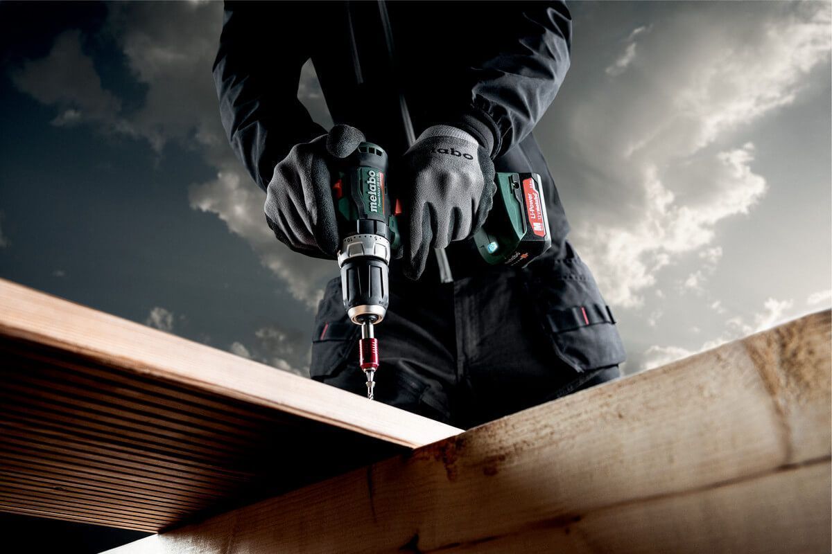Акумуляторний ударний дриль Metabo PowerMaxx SB 12 BL 2x2Ah metaBOX 118 (601046500)