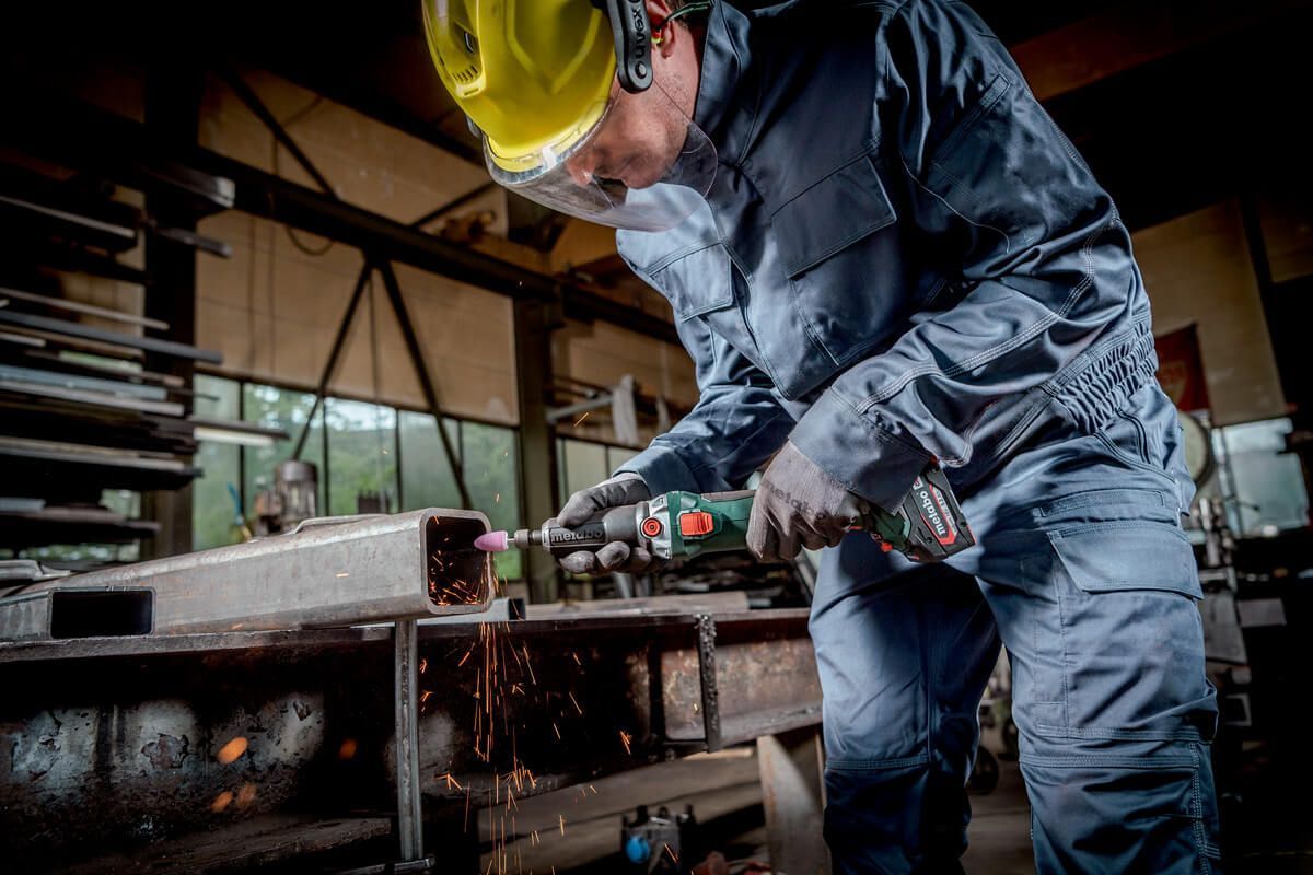 Акумуляторна прямошліфувальна машина Metabo GVB 18 LTX BL 11-28 metaBOX 145 L (600826840)