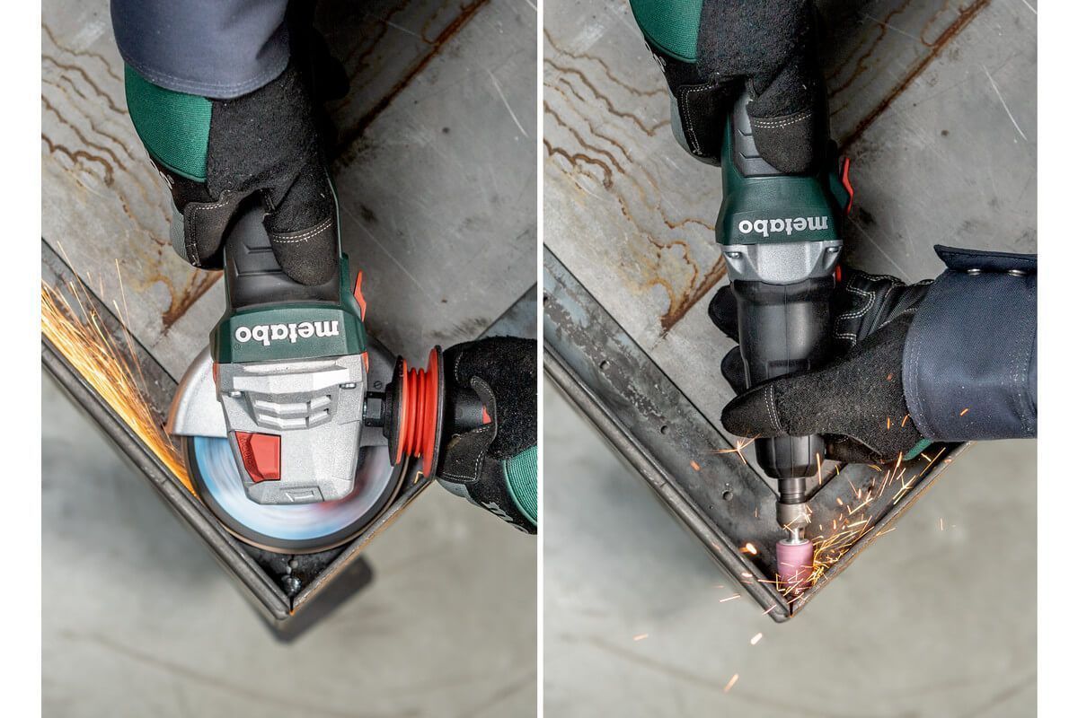 Акумуляторна прямошліфувальна машина Metabo GVB 18 LTX BL 11-28 Картонна коробка (600826850)