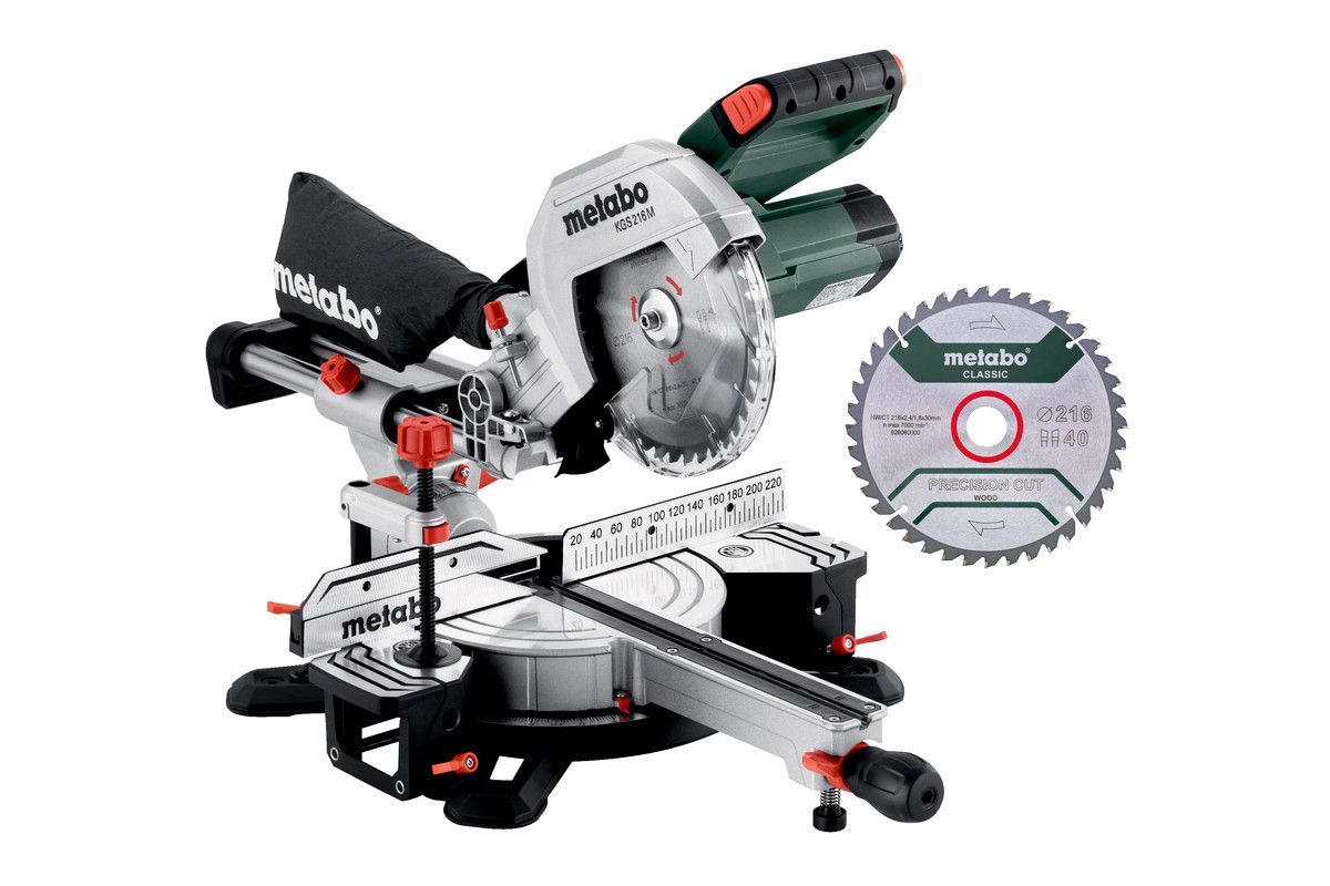 Торцювальна пила Metabo KGS 216 M Set (613216900)