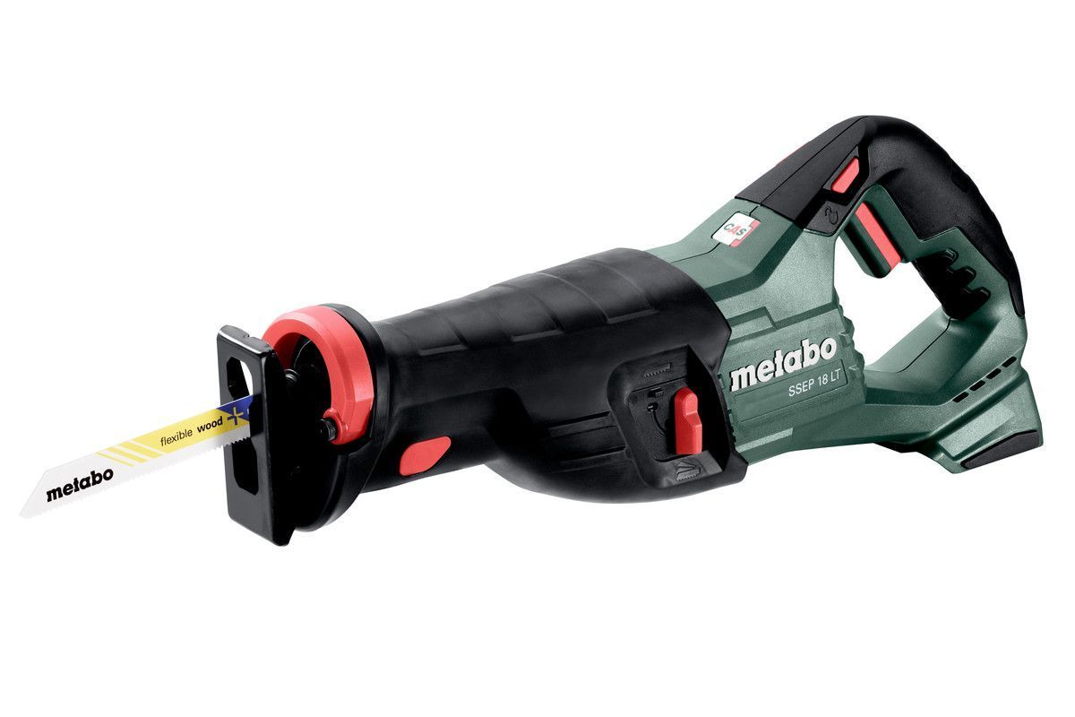 Акумуляторна шабельна пила Metabo SSEP 18 LT Картонна коробка (601616850)